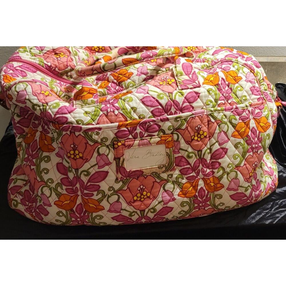 Vera Bradley Grand Traveler in Lilly Belle Five Piece Set NWT Floral Luagage